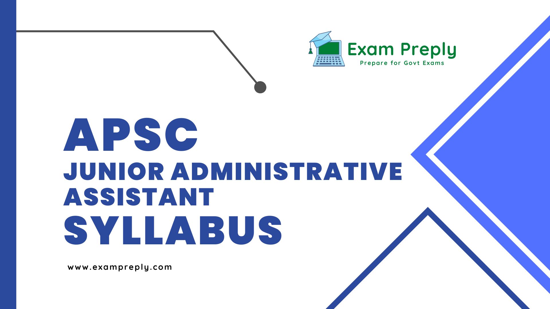 Apsc Junior Administrative Assistant Syllabus Exam Pattern Exam Preply