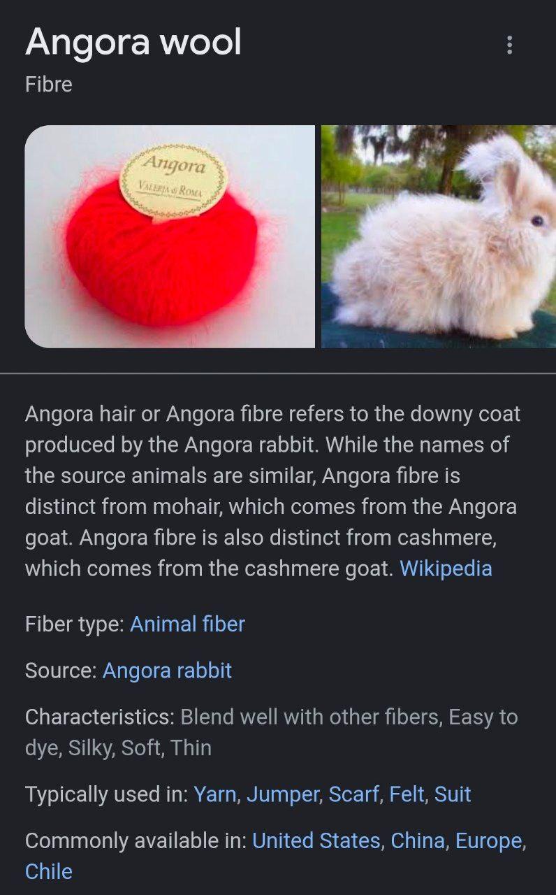 Angora Wool 