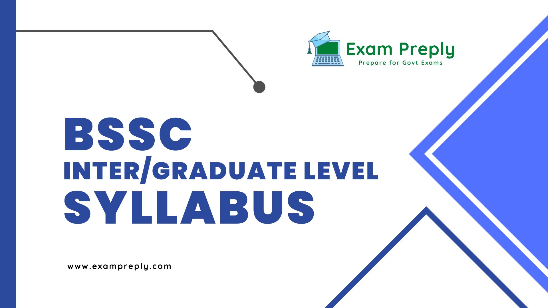 BSSC Inter/Graduate Level Syllabus, Exam Pattern - Exam Preply