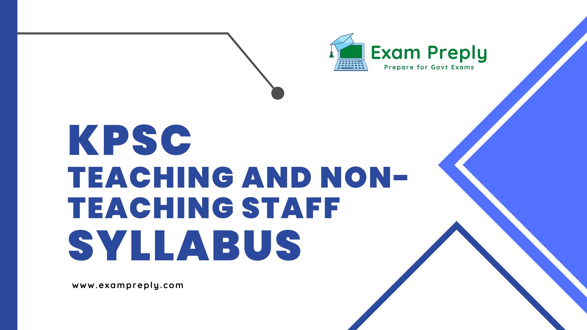 KPSC Teaching And Non-Teaching Staff Syllabus & Exam Pattern - Exam Preply