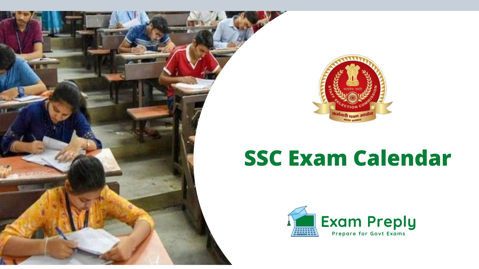 SSC Exam Calendar 2023-24, Upcoming Schedule, Exam Date - Exam Preply